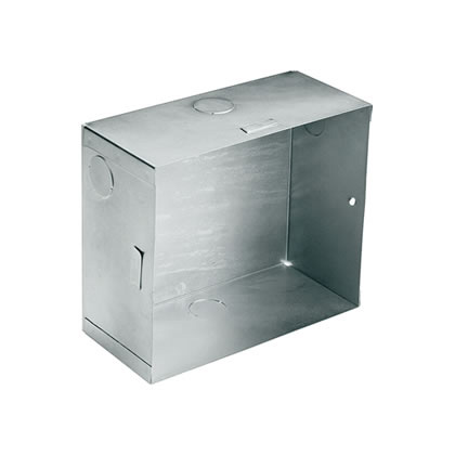 Square Reverse Channel Box Accessories S.4633 RECESSING BOX SQUARE|Simes S.p.A.