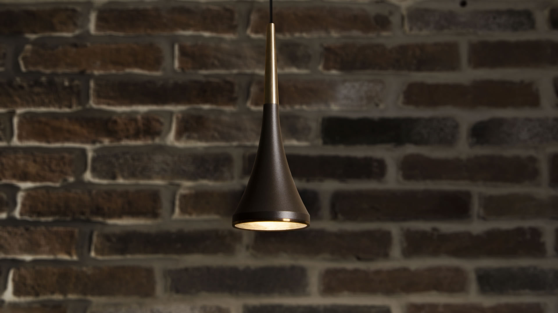 Bell surface luminaire