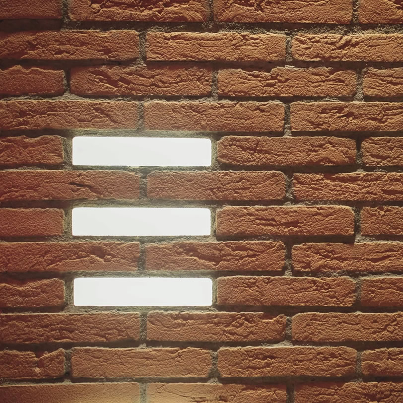 Brick of light recessed luminaire