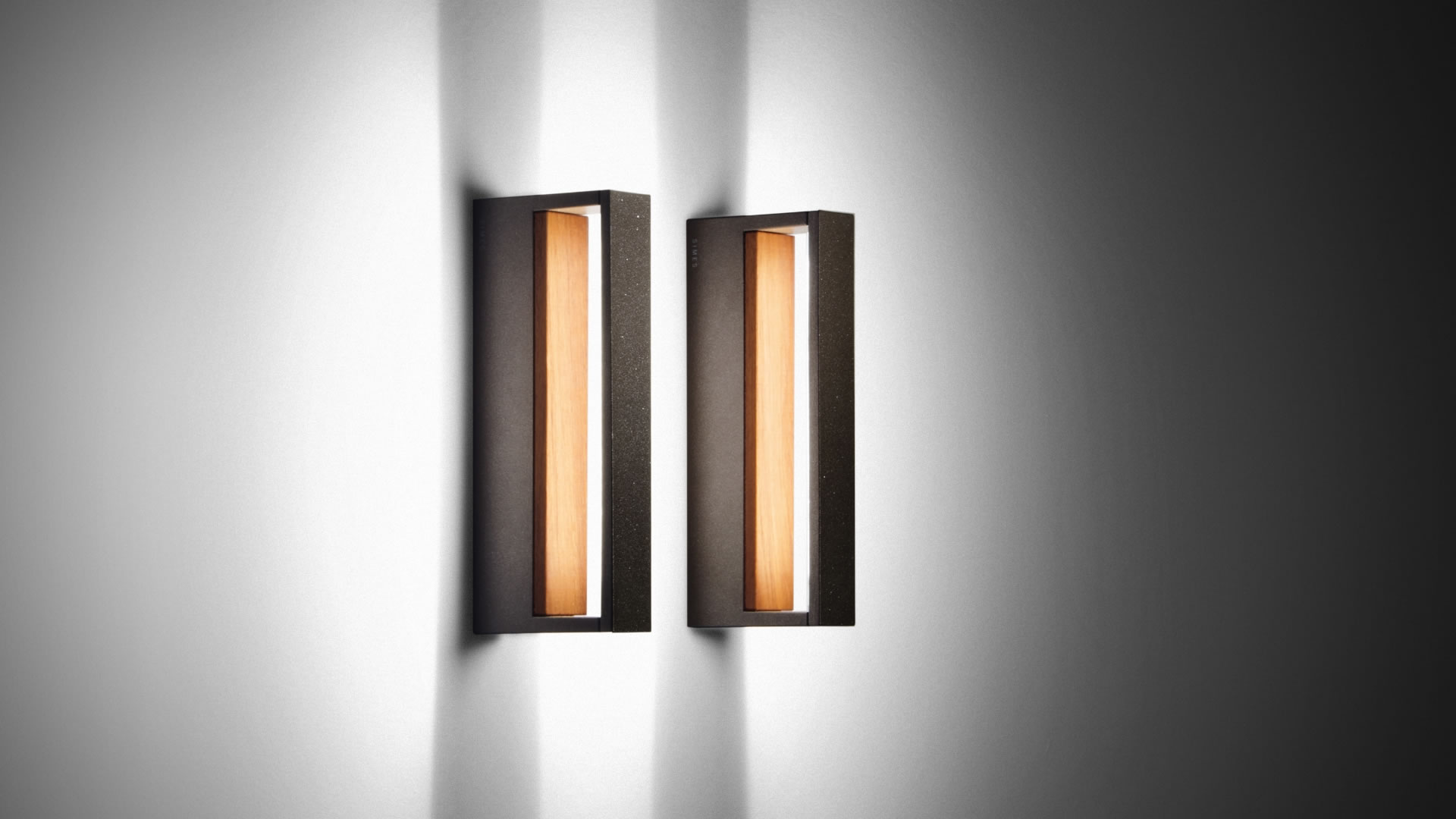 Cool Wood LED-Wandleuchte