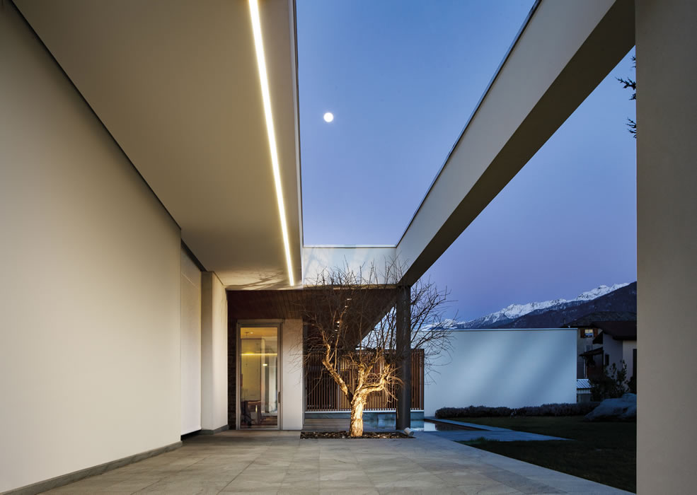 Private House, Sondrio, Italy - Arch. Duilio Damilano @ Ph. Mario Bertani