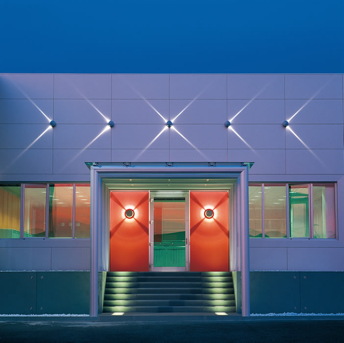 Project 3 Illuminazione headquarter, Provaglio d'Iseo, Brescia, Italy © Simes S.p.A.