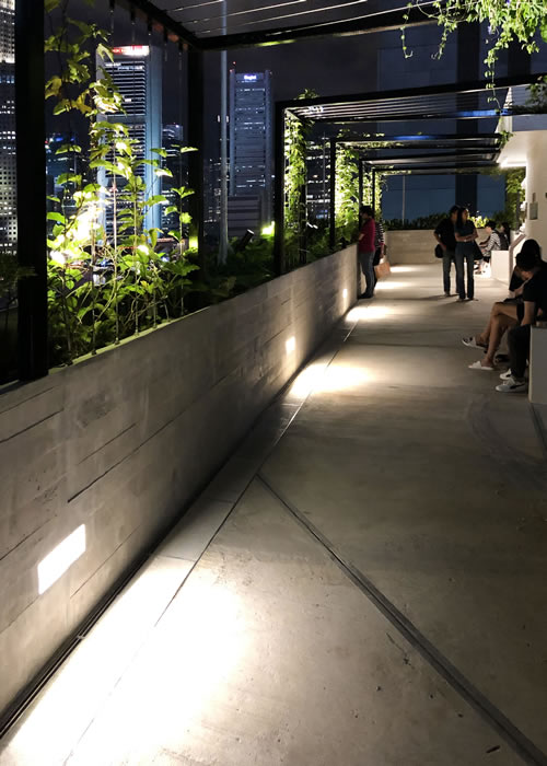 Urban Farm Funan Mall - Singapore © NIPEK lighting design