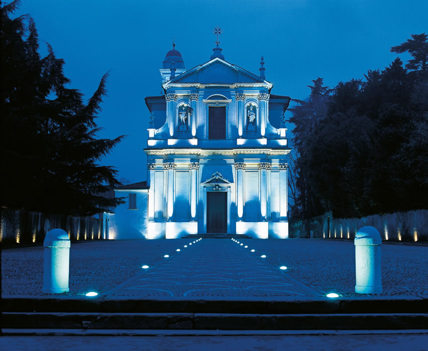 S.Pancrazio parish church, Paderno Franciacorta, Brescia, Italy © Simes S.p.A.