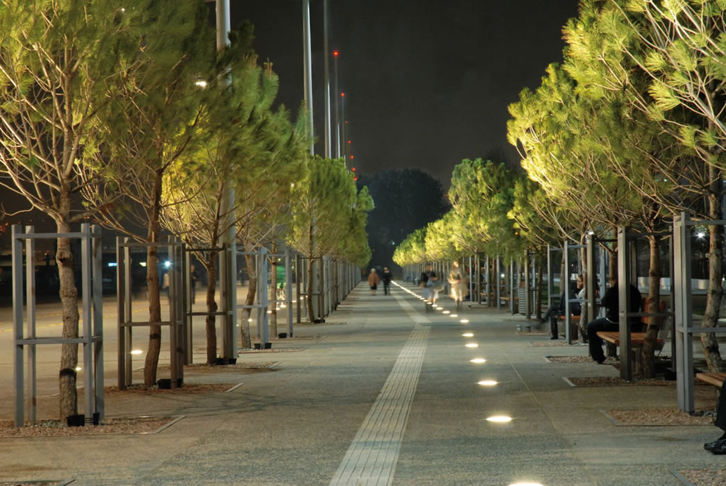 Thessaloniki waterfront, Thessaloniki, Greece © Gravani Lighting