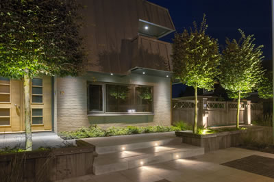 NANOLED INOX INCASSO A MURO