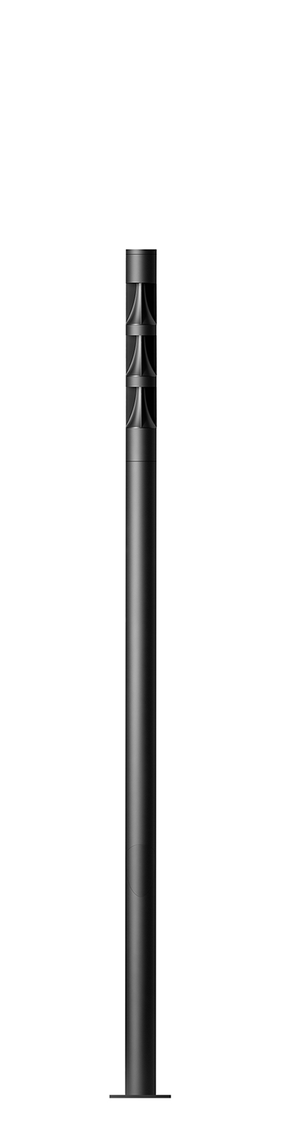 SHIFT PRO MAST ROTOSYMMETRIC Drei mit Flansch